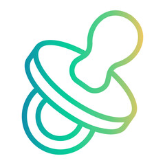 Obraz premium childrens day Line Gradient Icon