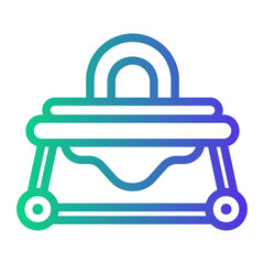 childrens day Line Gradient Icon