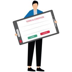 Terms and conditions in online format