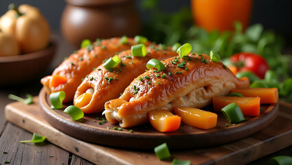 Stately Festa Junina regional food imagery showcasing formal culinary craftsmanship traditional recipe heritage vibrant gastronomic art and refined presentation in premium high resolution photostock i