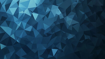 Fototapeta premium Abstract Blue Digital and Geometric Design Elements