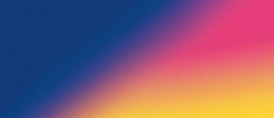 Naklejka premium Colorful abstract gradient background design for modern digital art, graphic projects, and vibrant website themes with blue, pink, and yellow tones.