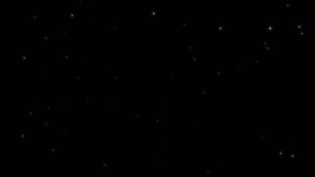 上昇するキラキラパーティクル_ループ