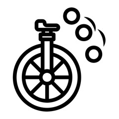 Fototapeta premium entertainment Line Icon