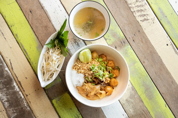 Colorful vietnamese food photography delicious culinary art