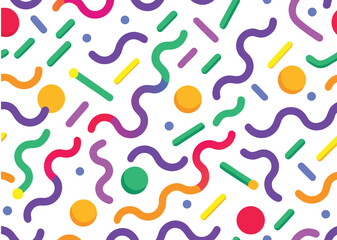 seamless geometric pattern with triangles, repeatable pattern with curves lines round ad triangle shape zigzag, texture, fabric, cloth, wallpaper, background. 