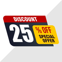 25% Off Sale Banner - Limited Time Discount