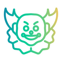 entertainment Line Gradient Icon