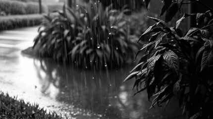 black and white abstract background