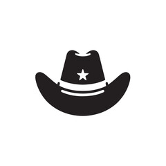 Vector illustration cowboy hat cute design