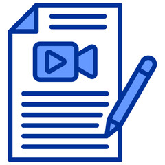 Script Writing Icon