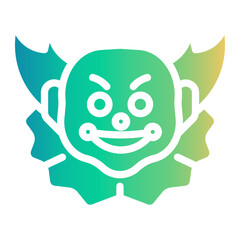 Obraz premium entertainment Gradient icon