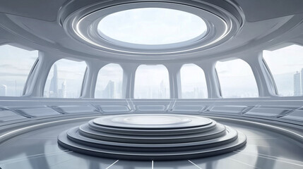 Obraz premium modern interior of a restaurant