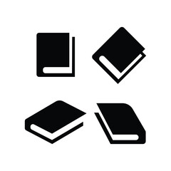book icon set collection vector design template
