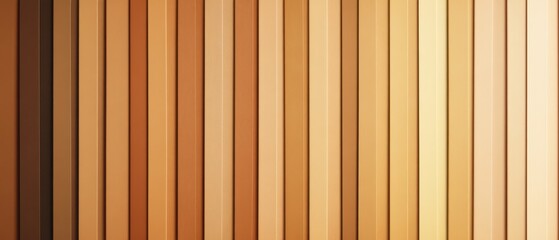 Fototapeta premium Brown vertical stripes background texture for graphic design, wallpaper, interior decor, modern art, and color palette inspiration in warm tones.
