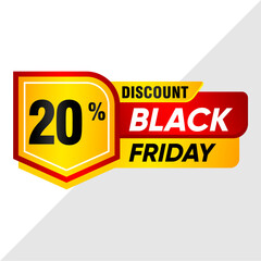 20% Discount Banner - Best Deal Offer Template
