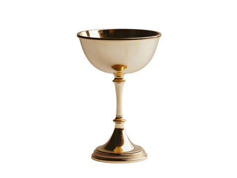 Ornate, metallic chalice