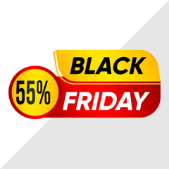 55% Off Sale Banner - Best Price Promotion