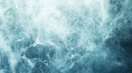 Turbulent, foamy water surface displays dynamic motion.