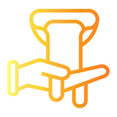 songkran Line Gradient Icon