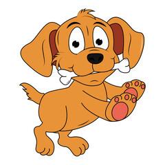 Cute Dog Animal Cartoon