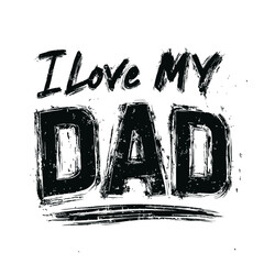 Monochrome illustration featuring the phrase 