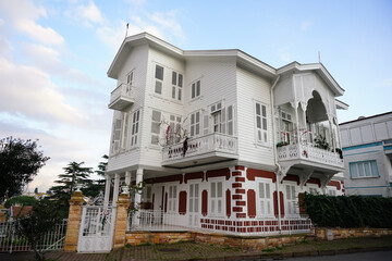 Old building in Buyuk Ada, Istanbul, Turkiye