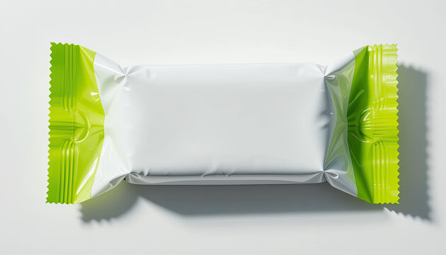 Green Wrapper Background Image Simple Product Packaging Display Wallpaper Design