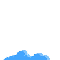 Fototapeta premium Cloud Vector Illustration