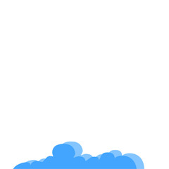 Fototapeta premium Cloud Vector Illustration