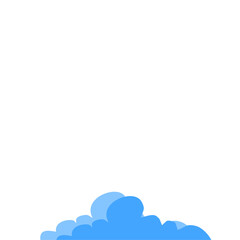 Fototapeta premium Cloud Vector Illustration
