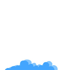 Fototapeta premium Cloud Vector Illustration