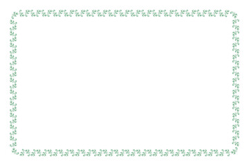 Fototapeta premium simple border design for illustration board vector