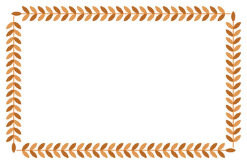 simple border design for illustration board vector