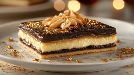 Decadent Chocolate & Caramel Dessert