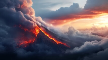 The collision and friction of tectonic plates creating intense ground shaking