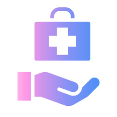 Fototapeta premium doctor Gradient icon