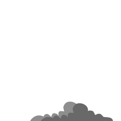 Cloudy Clouds Illustration