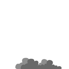 Cloudy Clouds Illustration