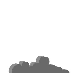 Cloudy Clouds Illustration