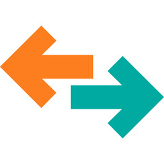 Opposite Arrows Icon