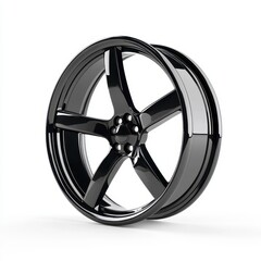 Sleek Five Spoke Wheel Design