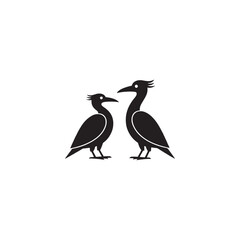 vector illustration of a bird