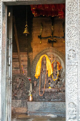 Nepal Kritipur small roadside temple