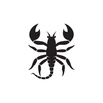 recommend clip art: scorpion silhouette vector