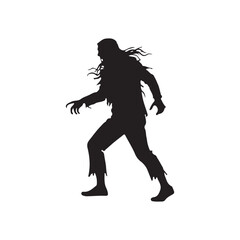 Zombie silhouettes