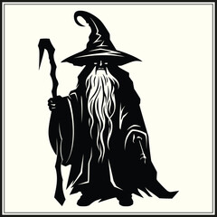 Wizard Silhouette, Magic