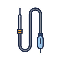 Dental Endodontic File Isolated for Root Canal Treatment