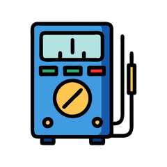 Digital Multimeter Electrical Tester for Voltage Measurement Icon