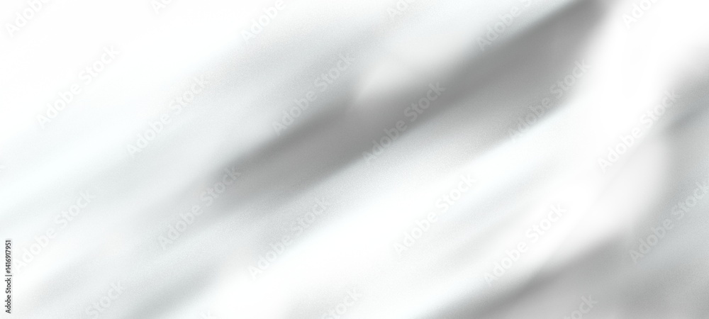 Aufkleber an abstract background with an organic shadow cast over a white textured wall